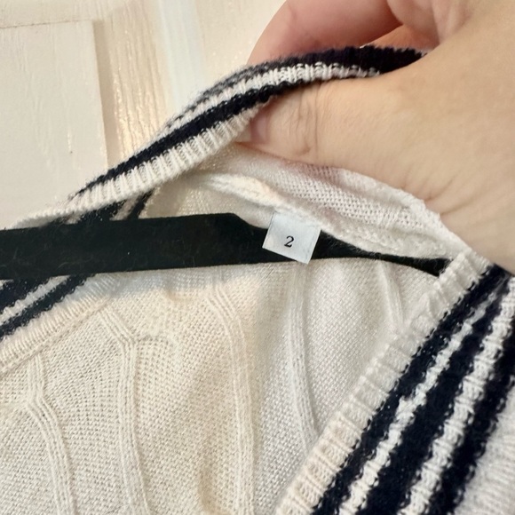 Sandro Emma tie waist cable knit sweater - Picture 5 of 8